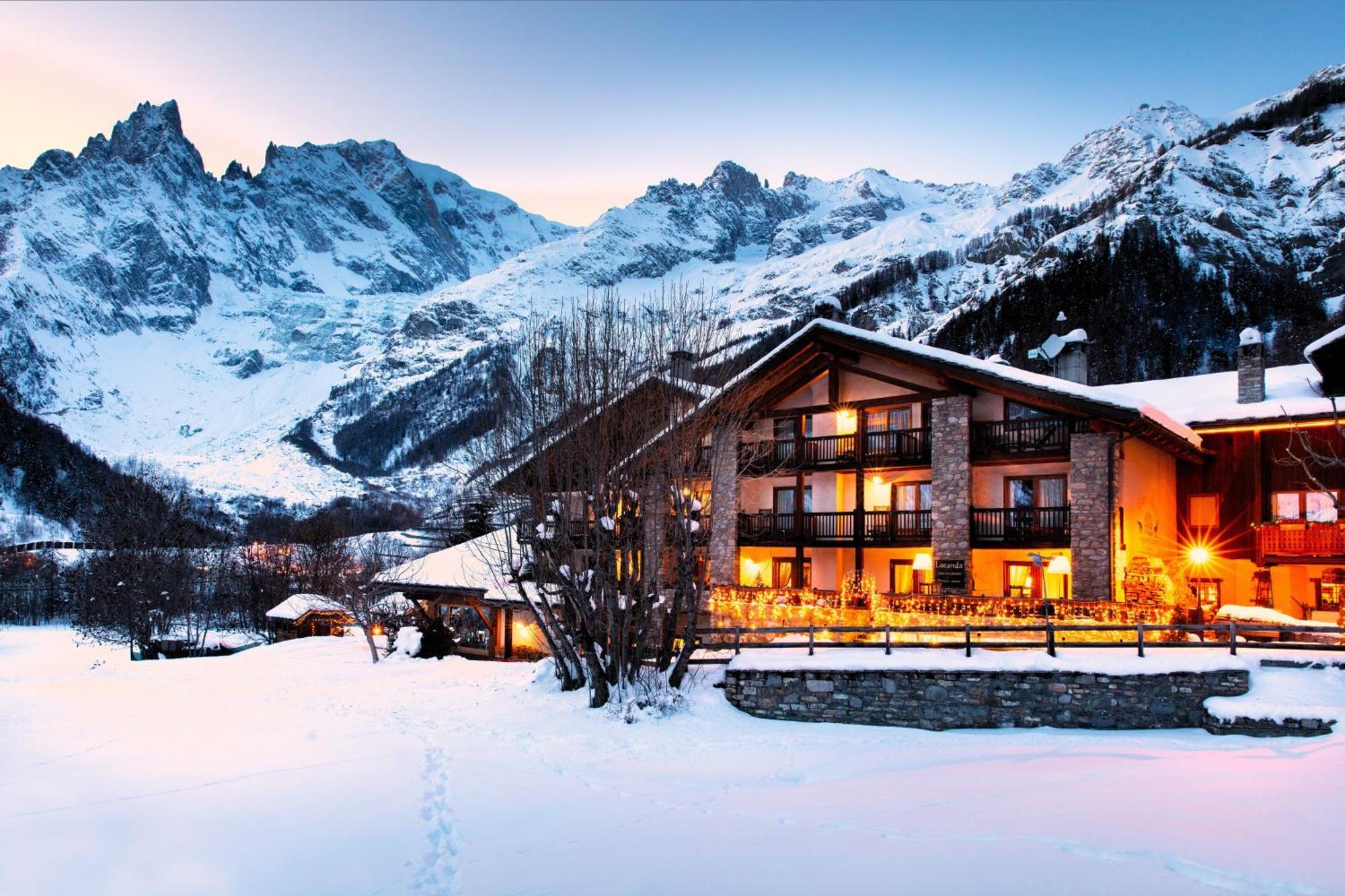Auberge De La Maison Courmayeur Eksteriør bilde