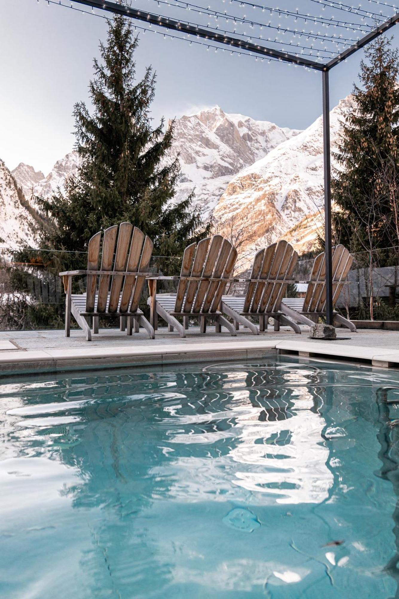 Auberge De La Maison Courmayeur Eksteriør bilde