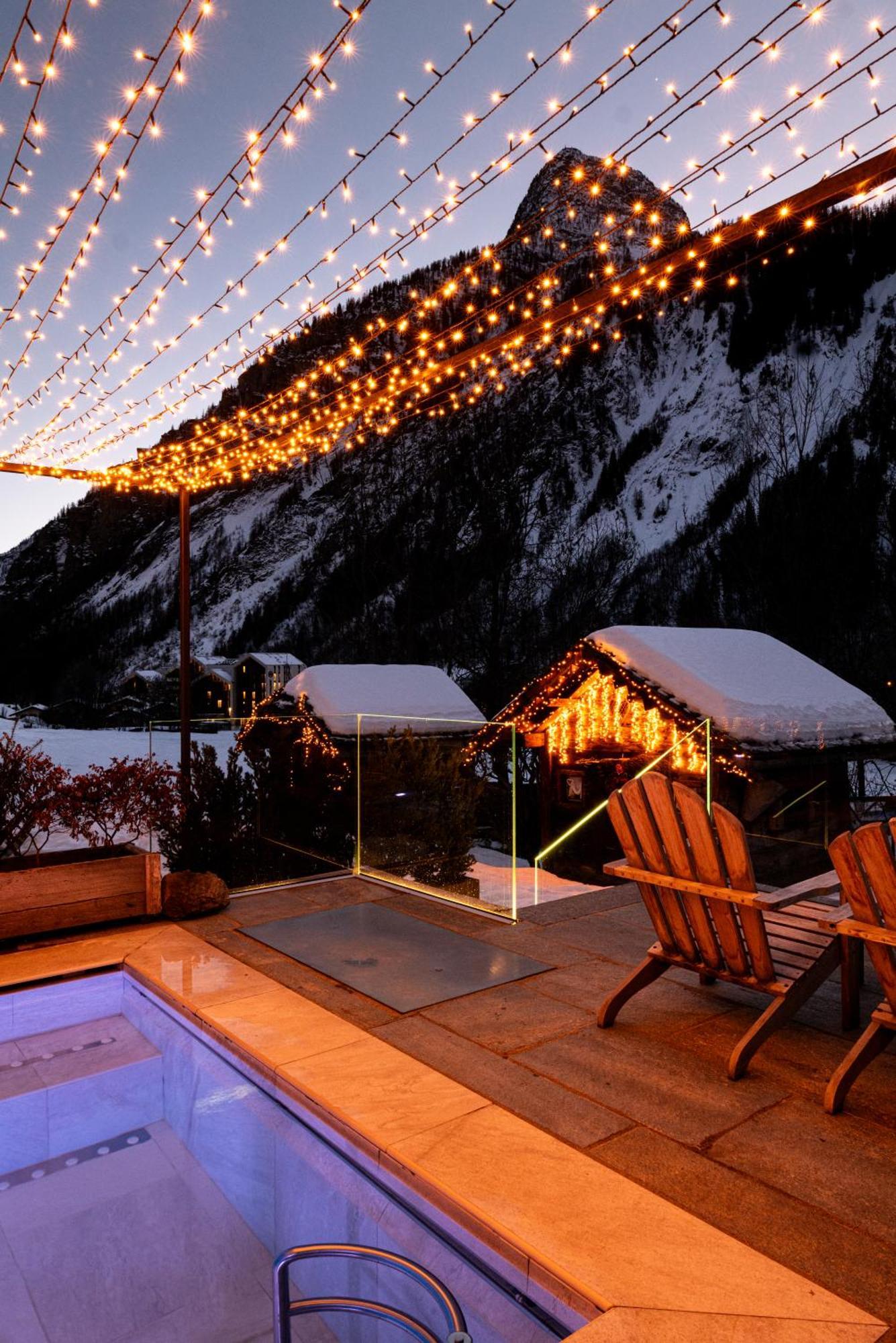 Auberge De La Maison Courmayeur Eksteriør bilde
