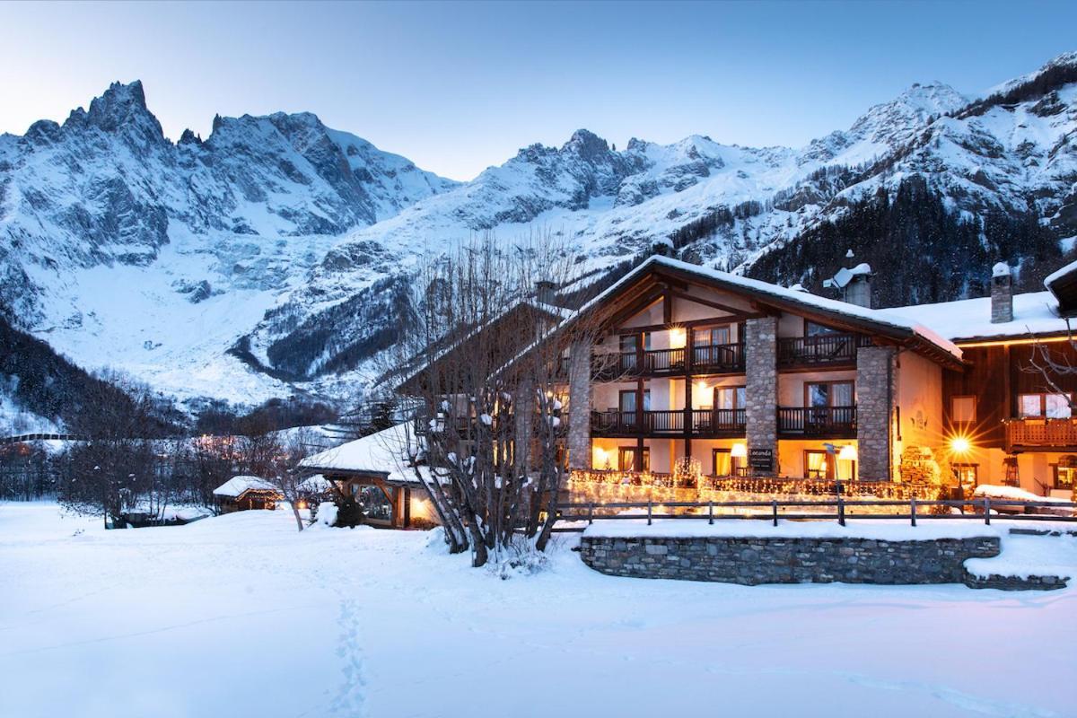 Auberge De La Maison Courmayeur Eksteriør bilde