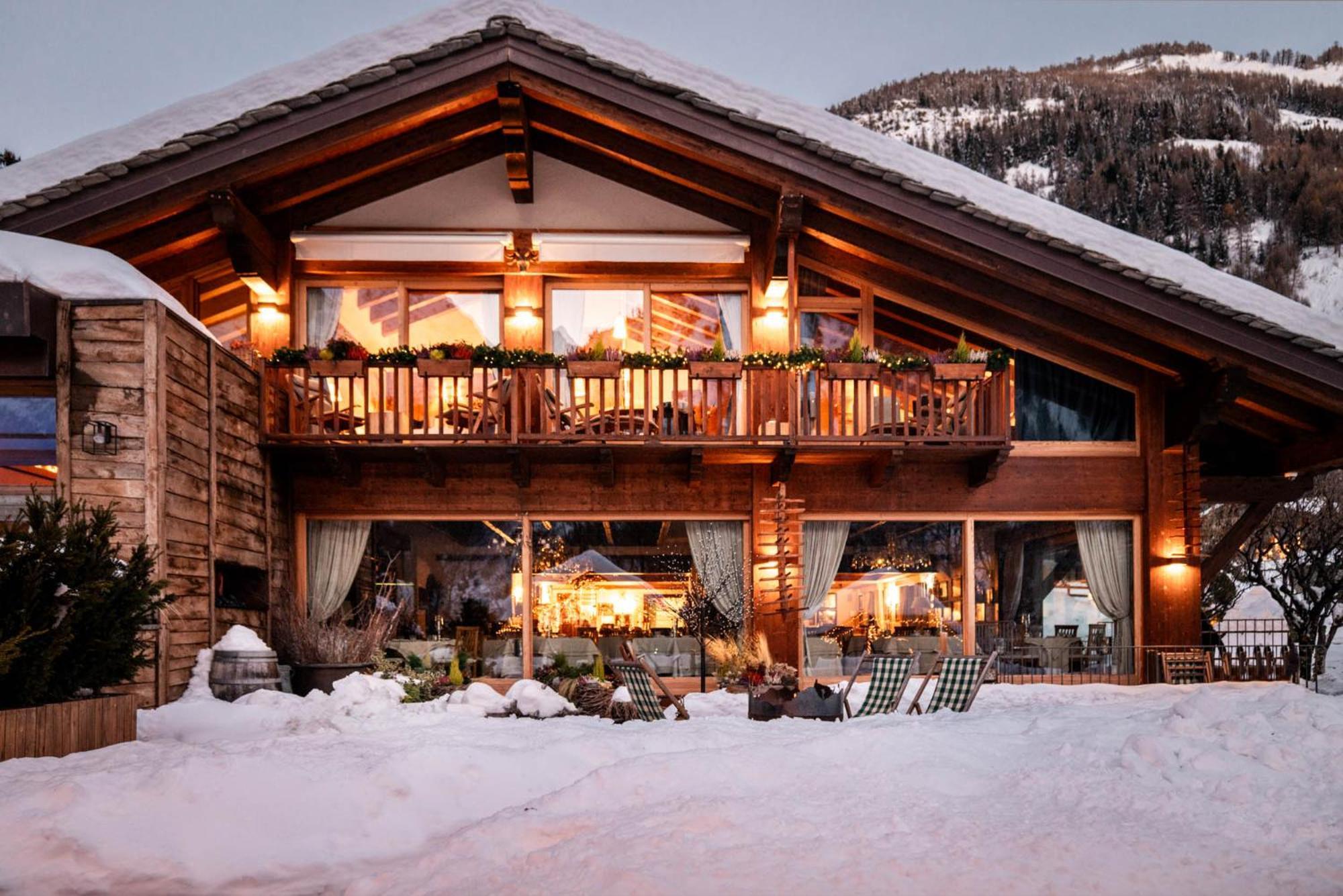 Auberge De La Maison Courmayeur Eksteriør bilde